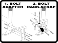 Bolt to the rack